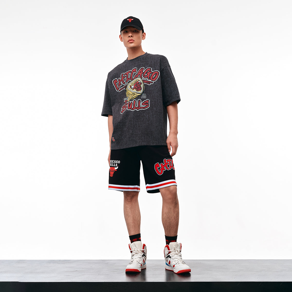 JACK JONES x NBA Short-Sleeve T-Shirt 'Chicago Bulls'