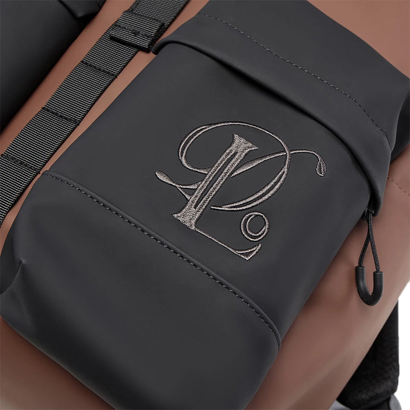 LiNing Polyurethane Backpack Regular Unisex Umber & Black - Kicksown store