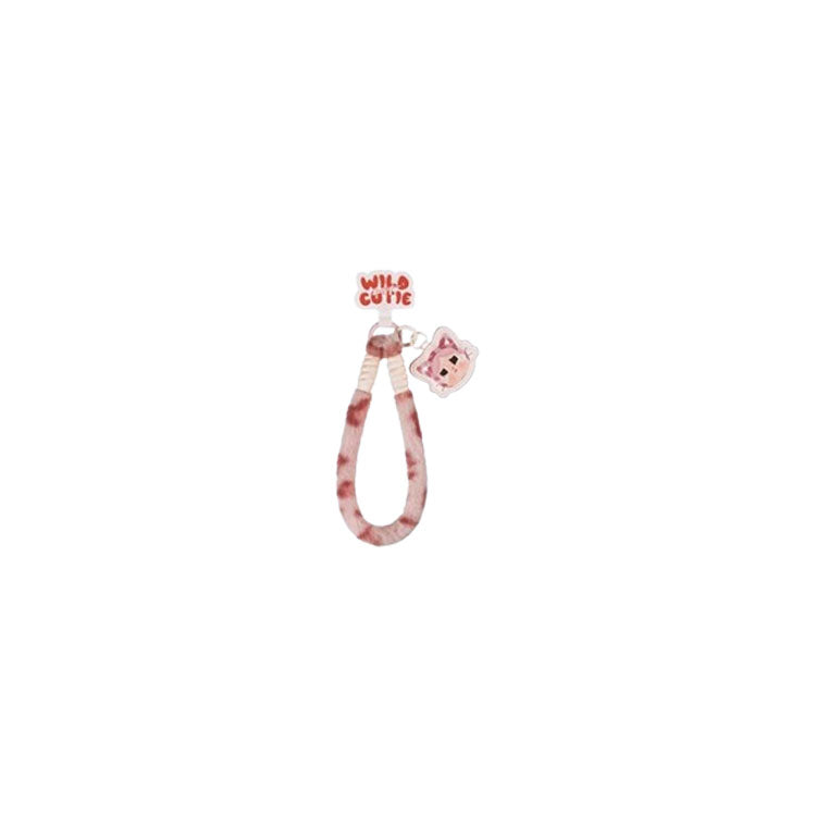 POP MART CRYBABY Leopard Cat Collection Cell Phone Lanyard Mystery Boxes - Kicksown store