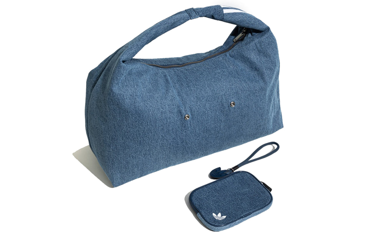 adidas originals Denim Handbag 'Blue'