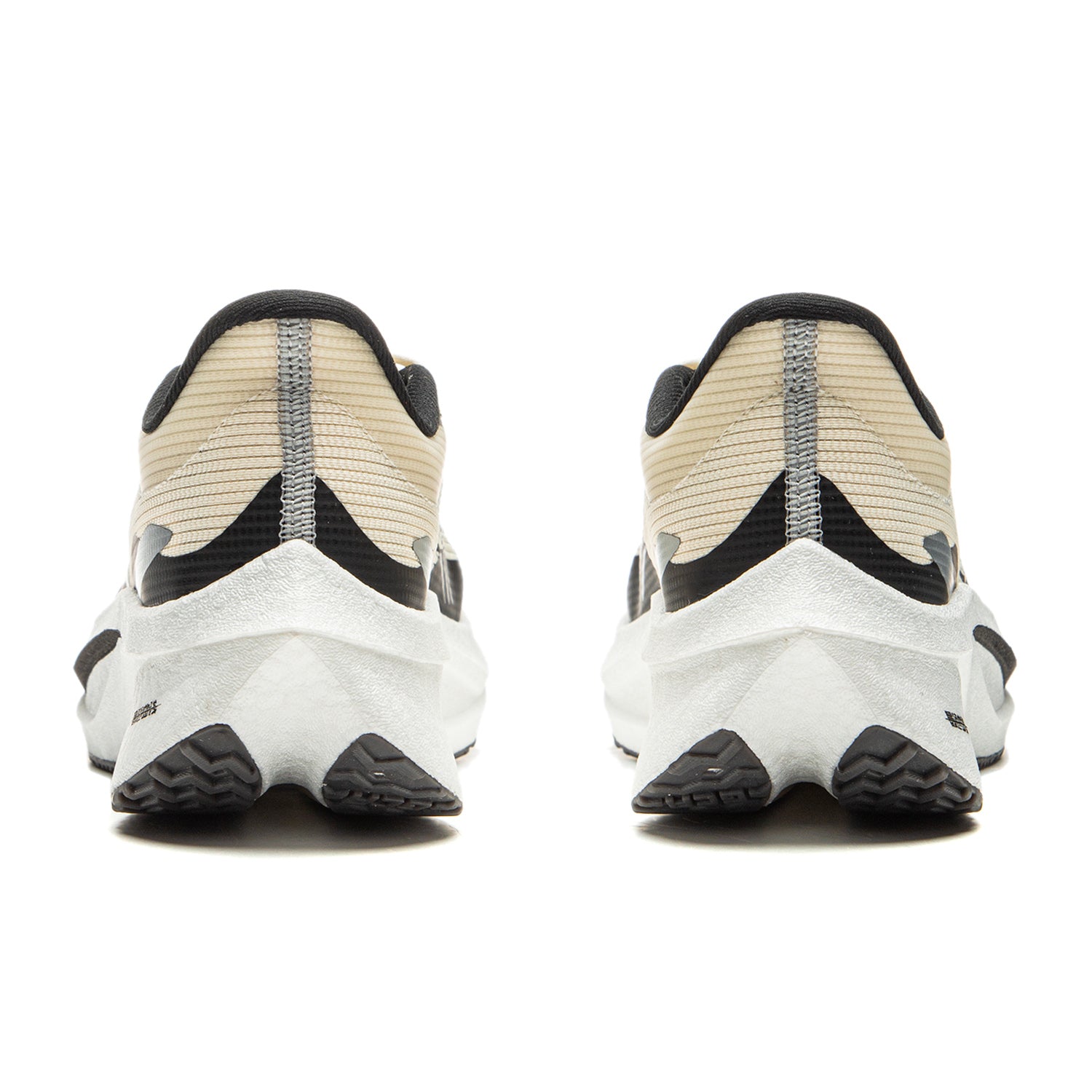 LINING Feidian 4 Challenger Running Shoes Women's 'Beige Black' - Kicksown store