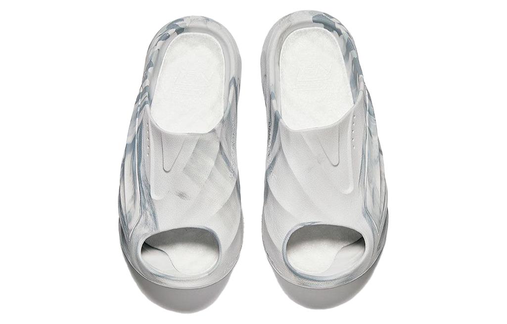 ANTA Slippers Nitrogen Bubble 'Gray White' - Kicksown store
