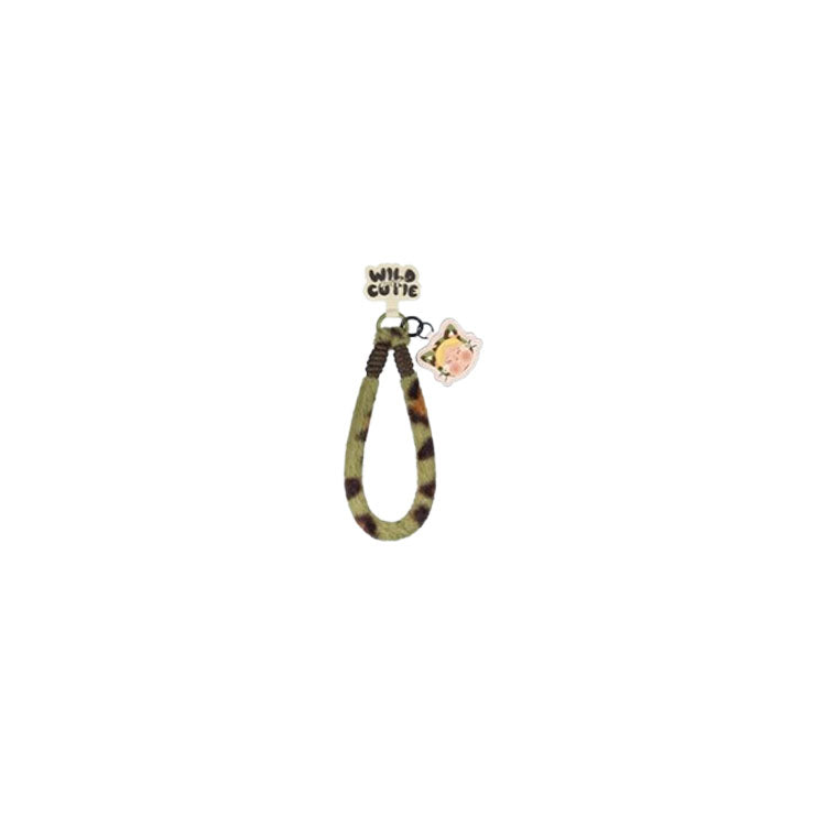 POP MART CRYBABY Leopard Cat Collection Cell Phone Lanyard Mystery Boxes - Kicksown store