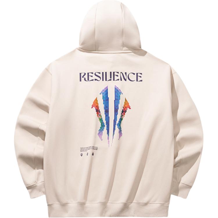 Anta KAI Sweatshirts 'Mud Gray' Hooded