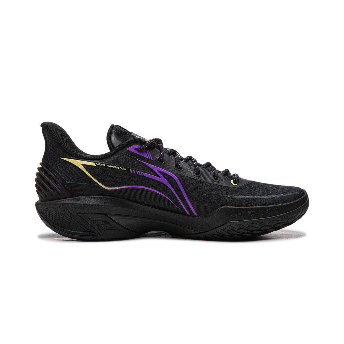 LiNing Light Speed 4 'Black Purple'