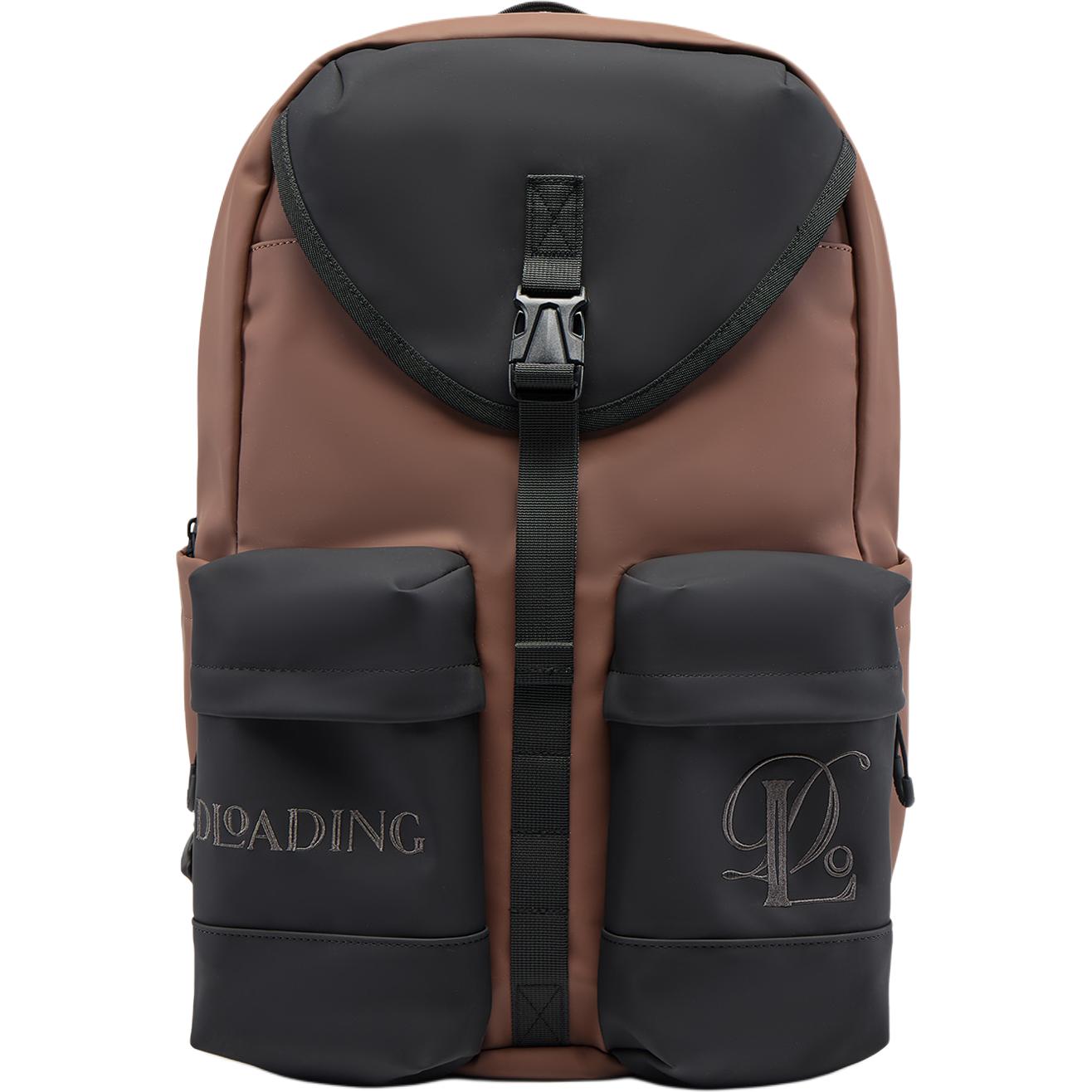LiNing Polyurethane Backpack Regular Unisex Umber & Black - Kicksown store