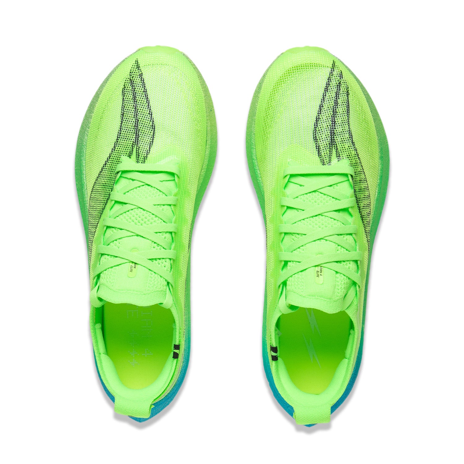LiNing Feidian 4 Elite Carbon Plate Running Shoes 'Neon Green' - Kicksown store