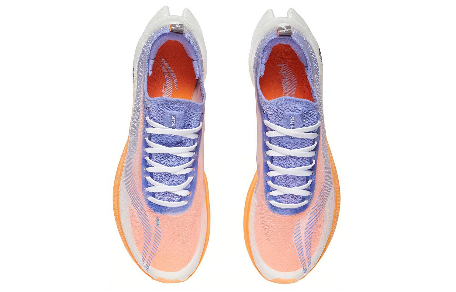 LINING Feidian 2 Elite Running Shoes Women's 'Standard White Neon Hydrangea Blue Purple' - Kicksown store