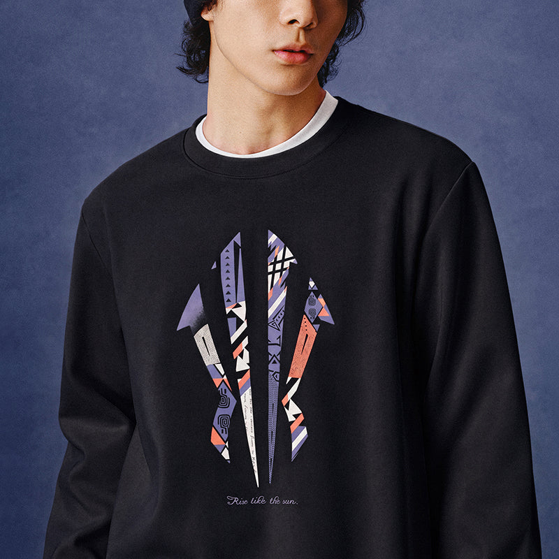 Anta KAI Sweatshirts 'Basic Black'