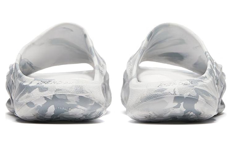 ANTA Slippers Nitrogen Bubble 'Gray White' - Kicksown store
