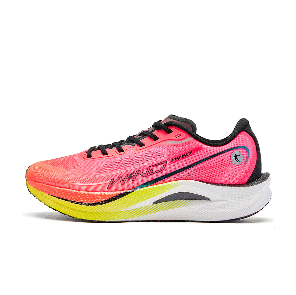 QIAODAN Wind-Running 2.0 PRO Running Shoes 'Pink Yellow'「Women」