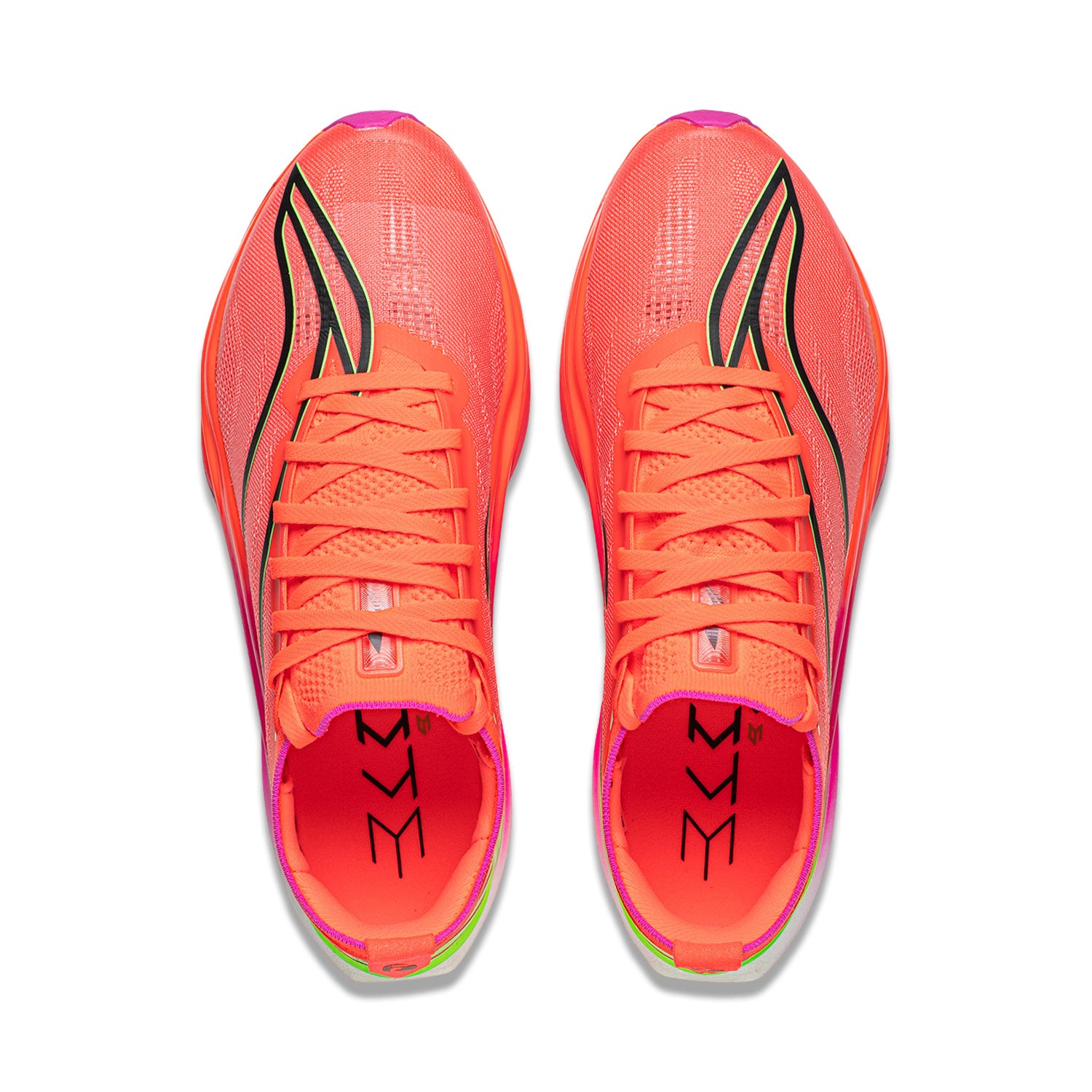 LiNing Feidian 6 ELITE 'Fluorescent Orange Red'