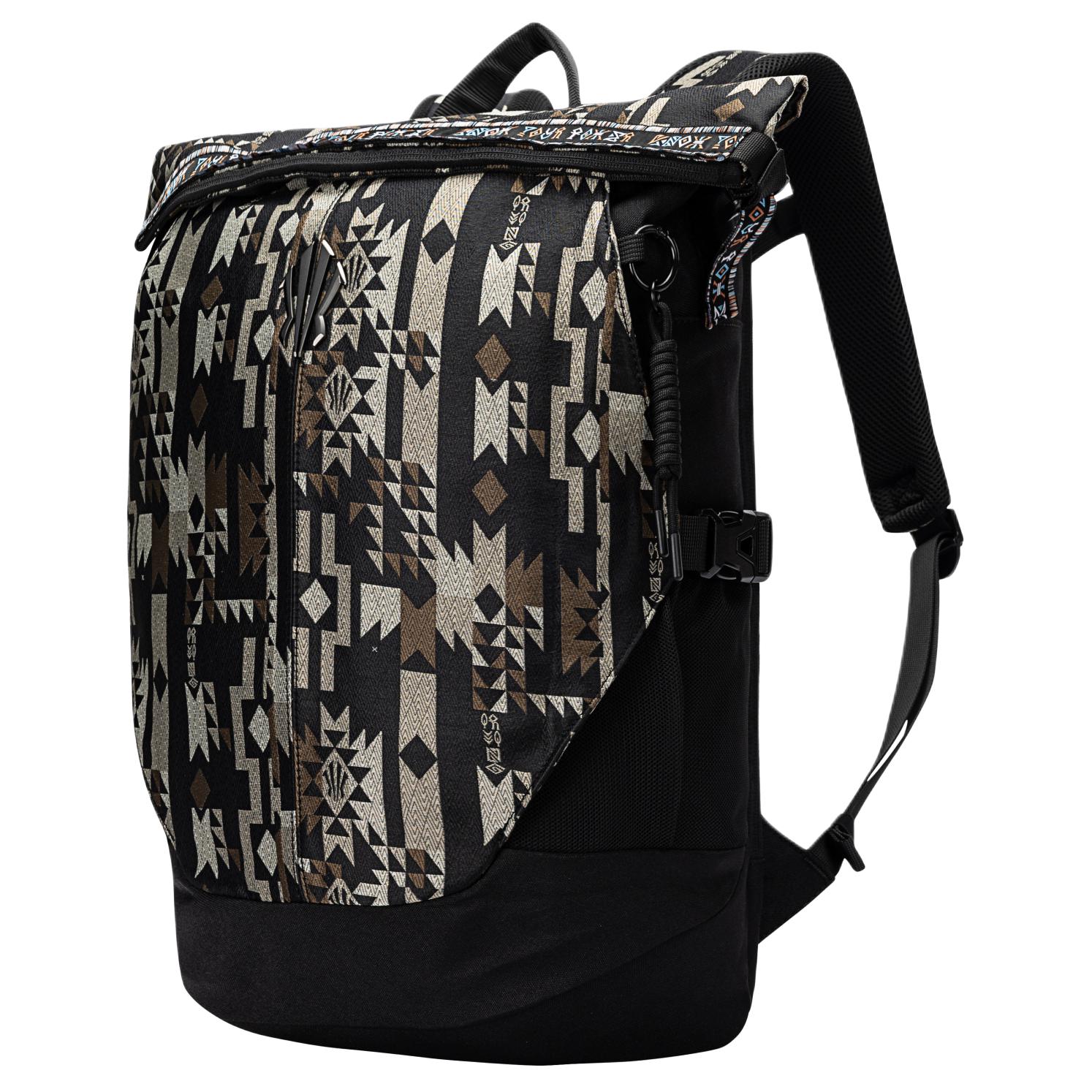 Anta Kai Polyester Backpack Black Jacquard