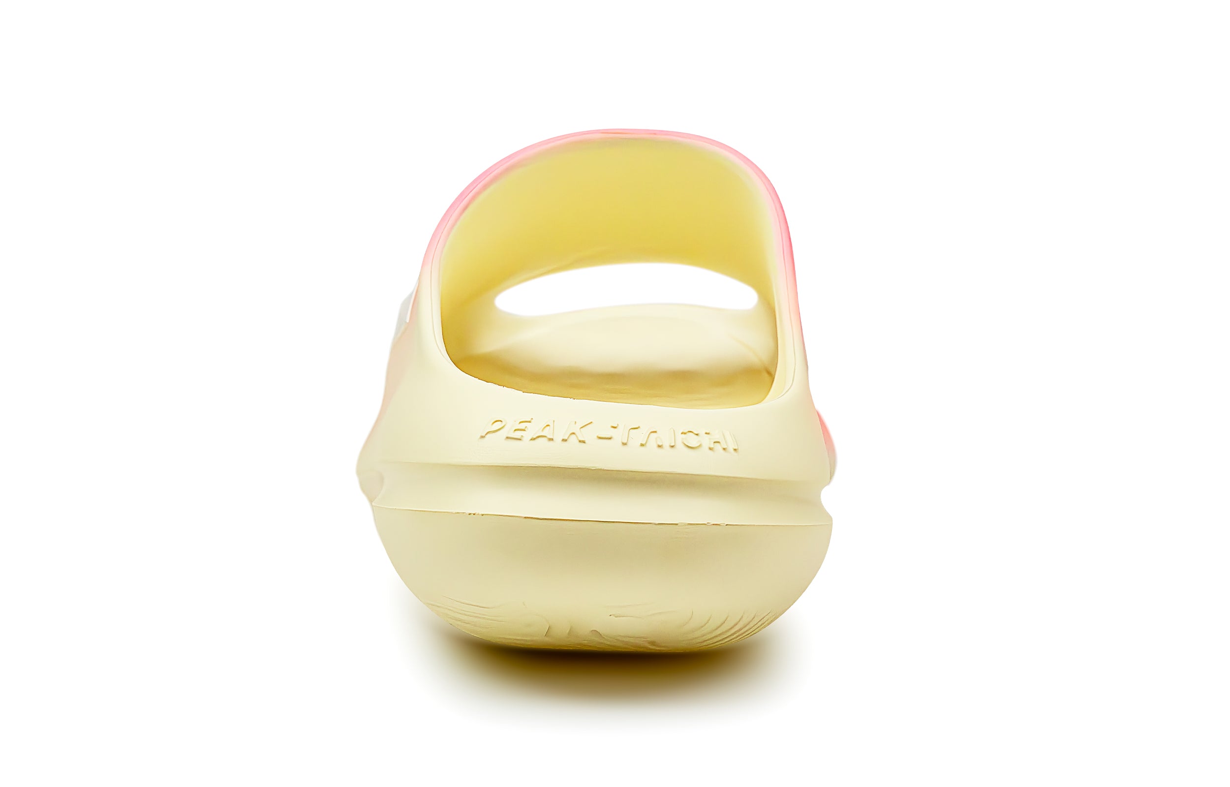 PEAK Taichi Little Chubby Slippers 'Pink Yellow'