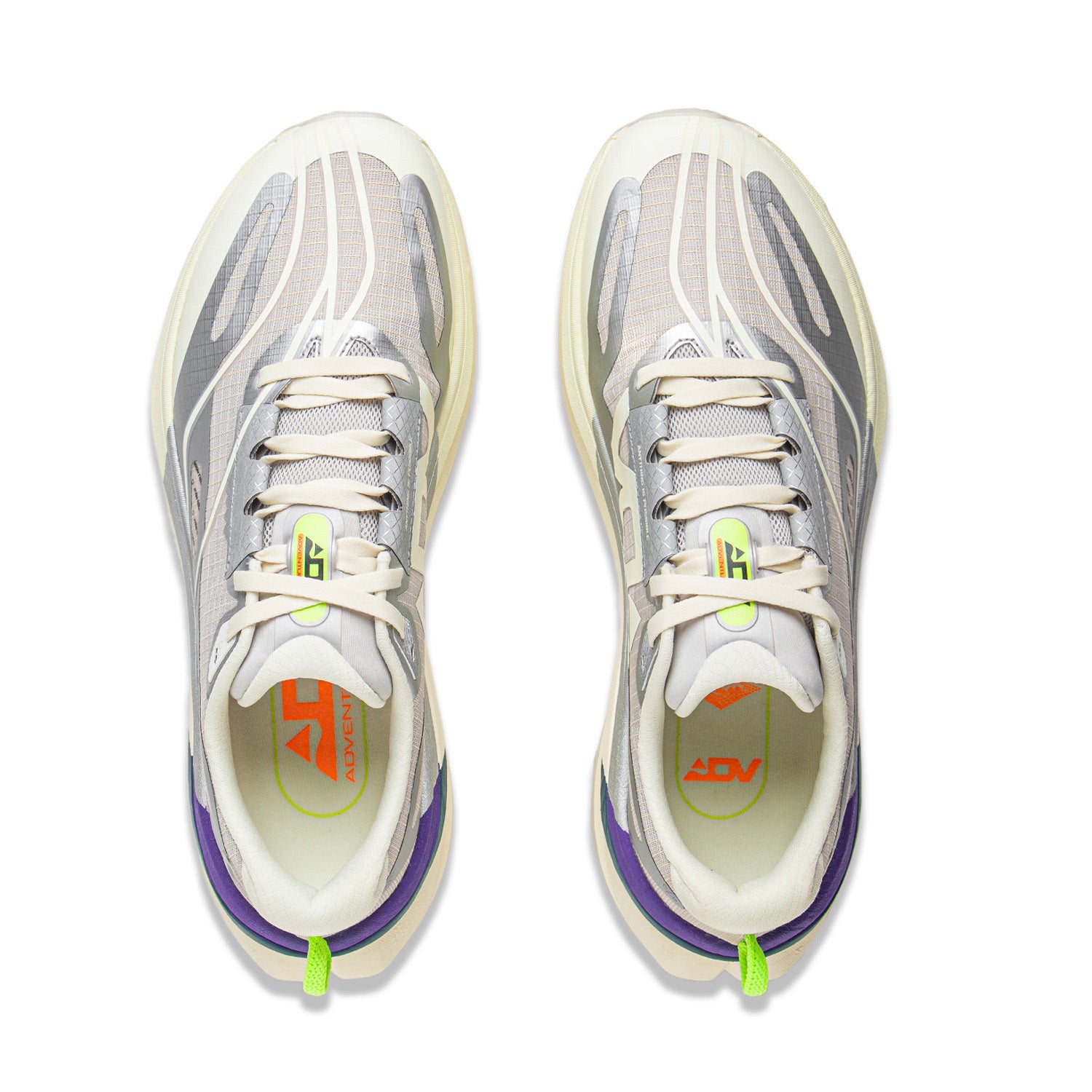 LiNing Di Lu Running Shoes 'Silver Gray'