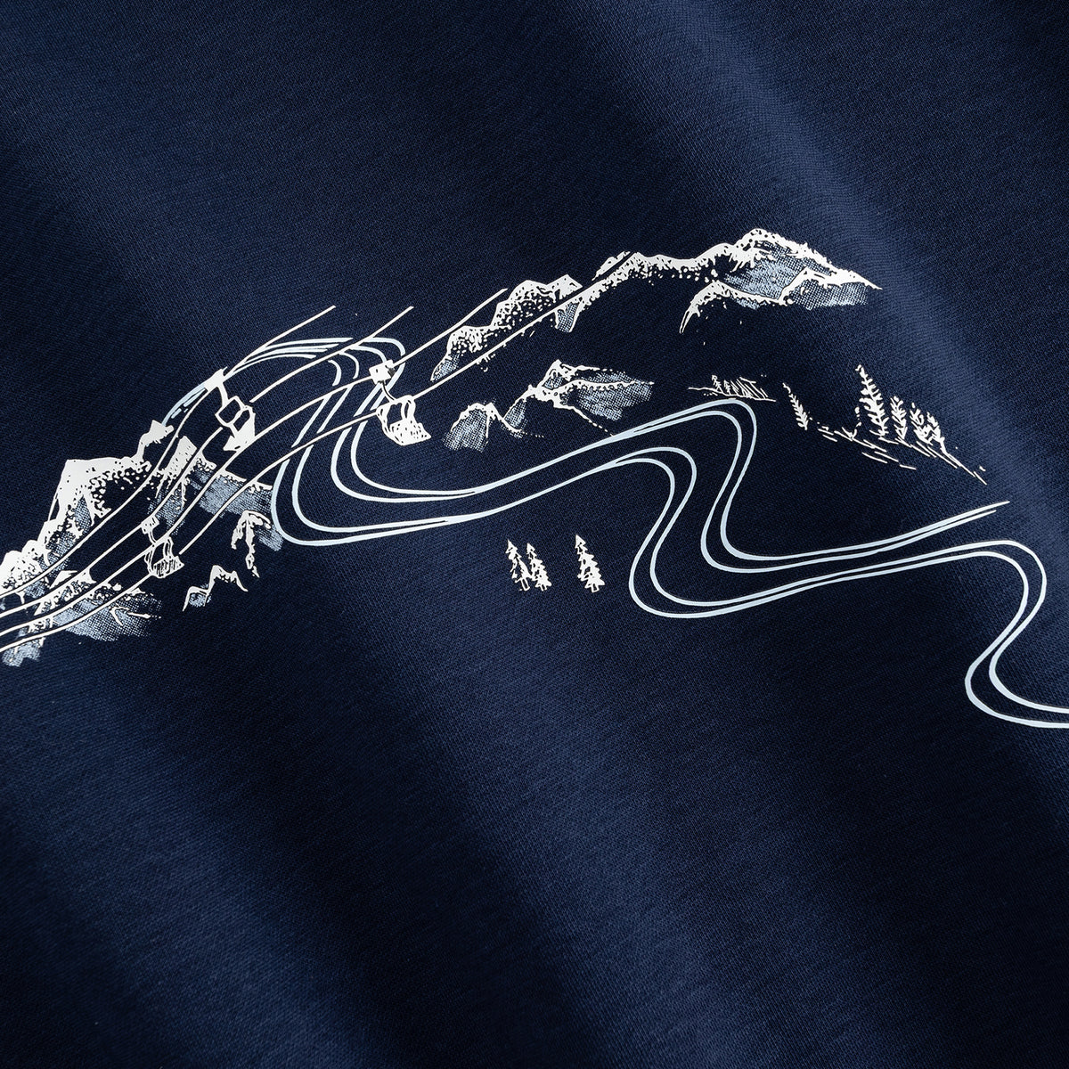 Anta Life Collection Sweatshirts 'Dark Navy Blue'