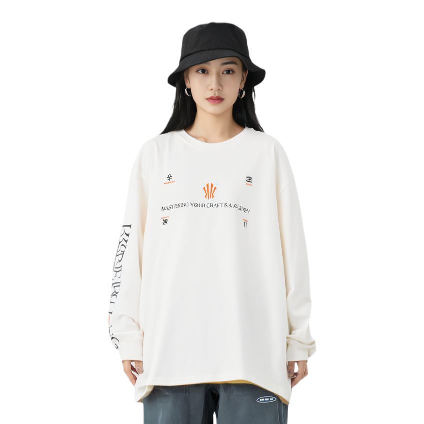 Anta Kai Sweatshirt 'Euryale Stone White'