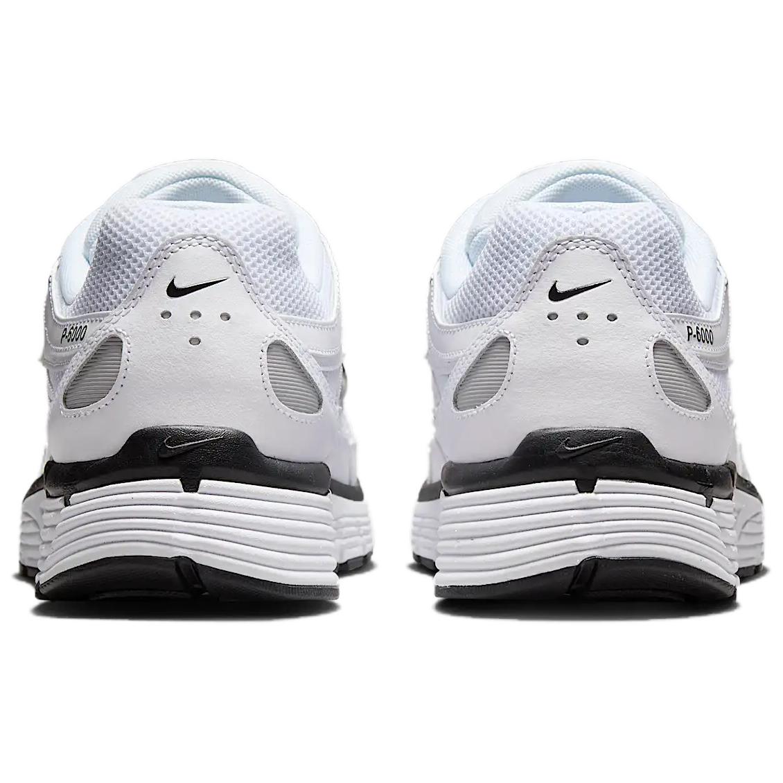 Nike P 6000 'White Metallic Silver Black'