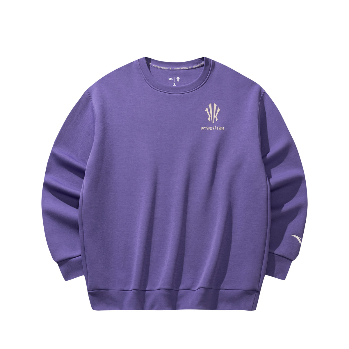 Anta KAI Sweatshirts 'Purple' Crew Neck Thickened