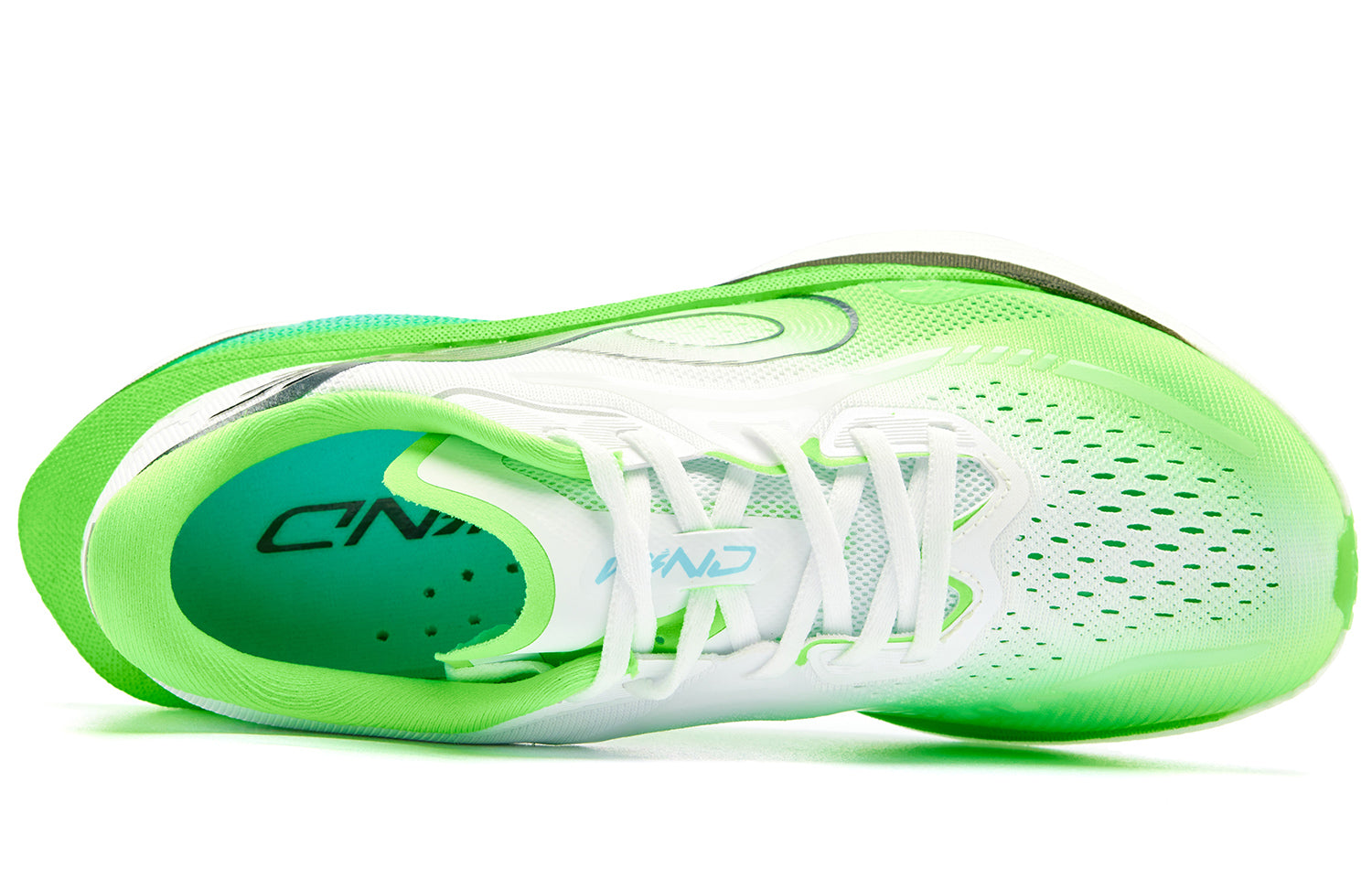 QIAODAN Wind-Running 3.0 Running Shoes 'Jordan White Bright Green'「Women」