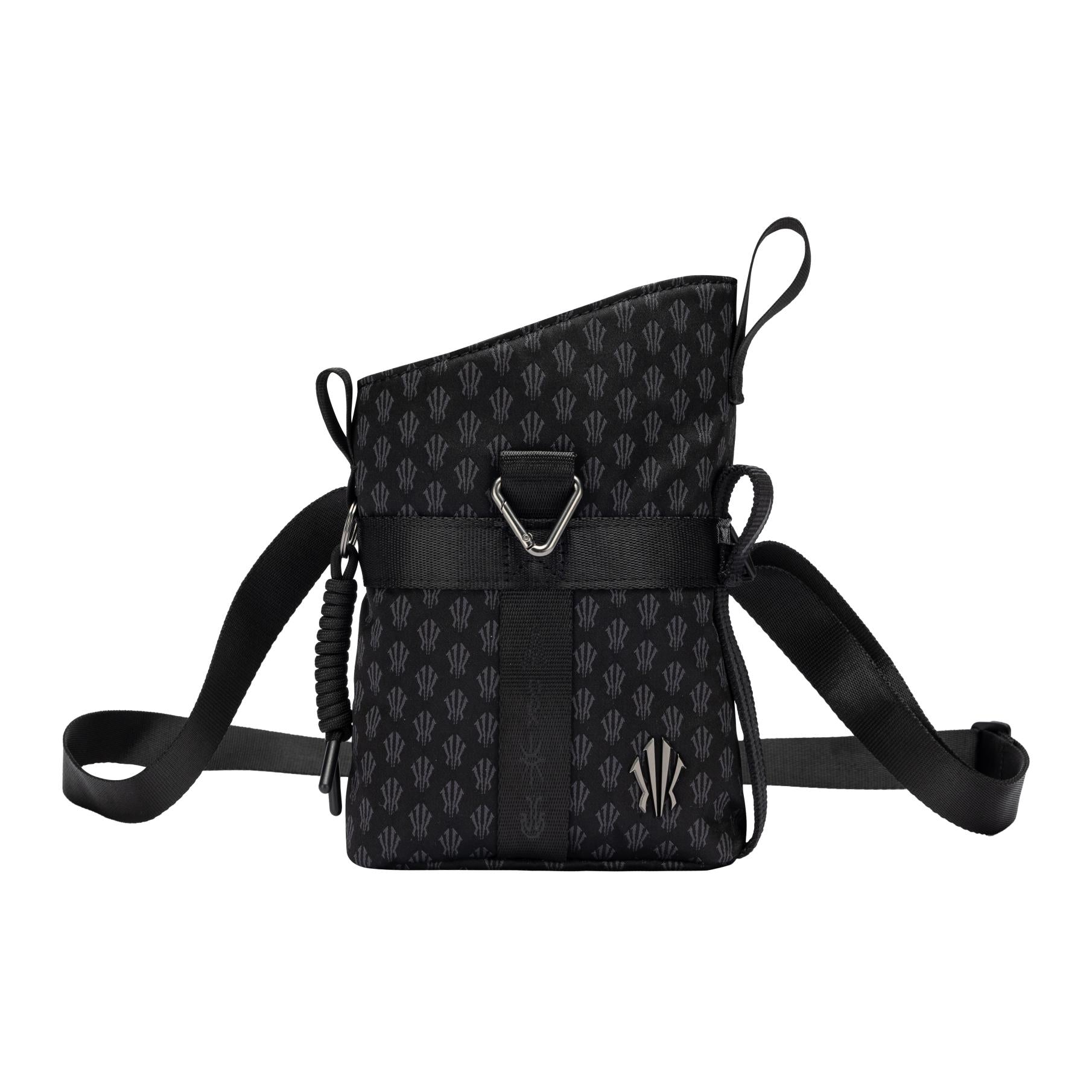 Anta Kai Fabric Crossbody Bag, Black