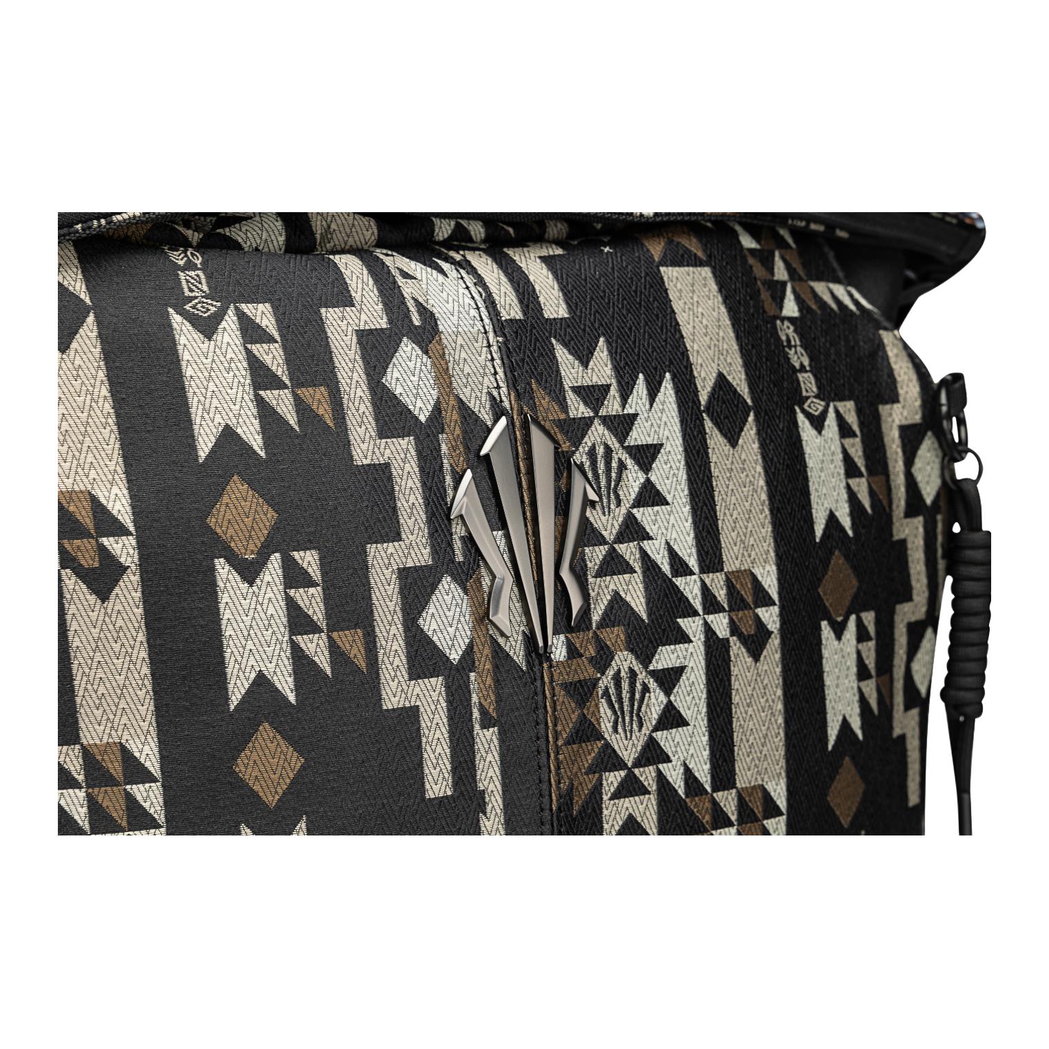 Anta Kai Polyester Backpack Black Jacquard