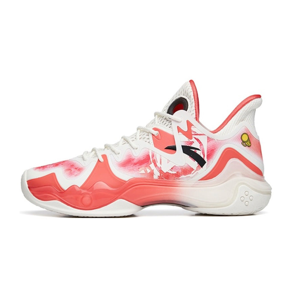 ANTA Shock Wave 4 ‘White Pink Red' - Kicksown store