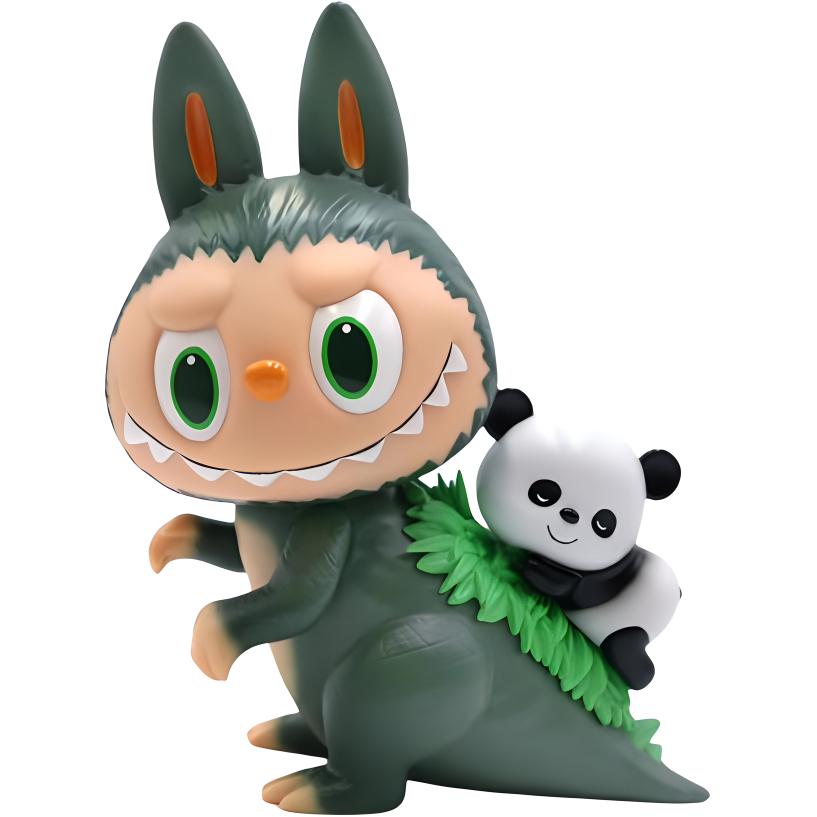 POPMART × HOW2WORK 成都限定 【GOJIMOMO PANDA】 Labubu Gojimomo Panda by Kasing Lung x POP MART - The Toy