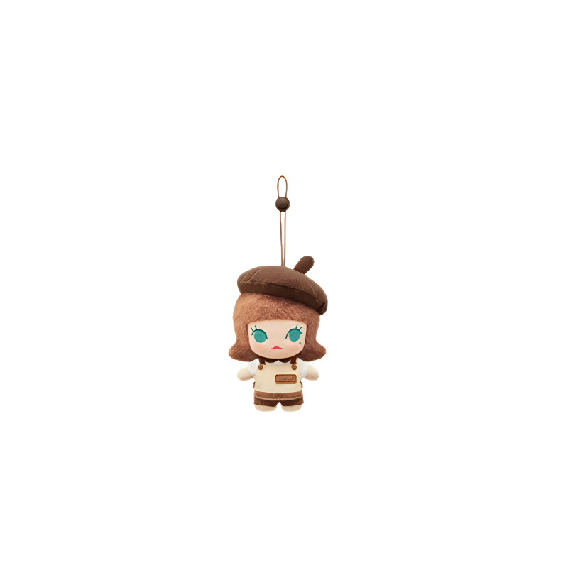 POP MART Bubbles Cute Bean Coffee Factory Collection Plush Pendant