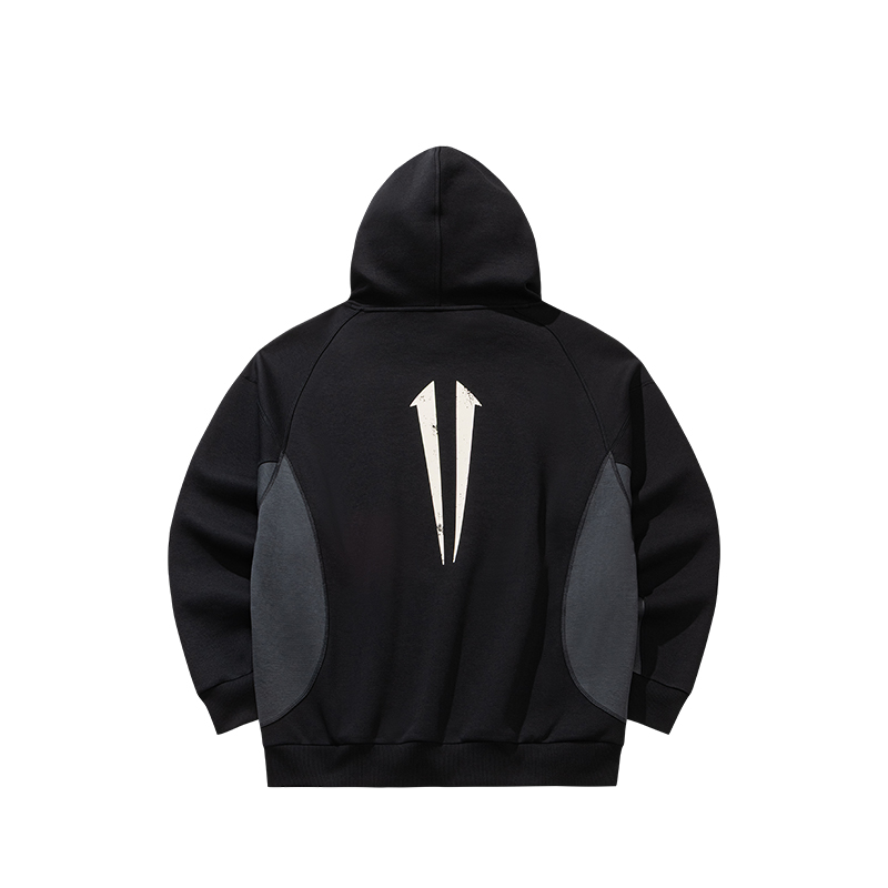 Anta KAI Sweatshirts 'Black' Hooded