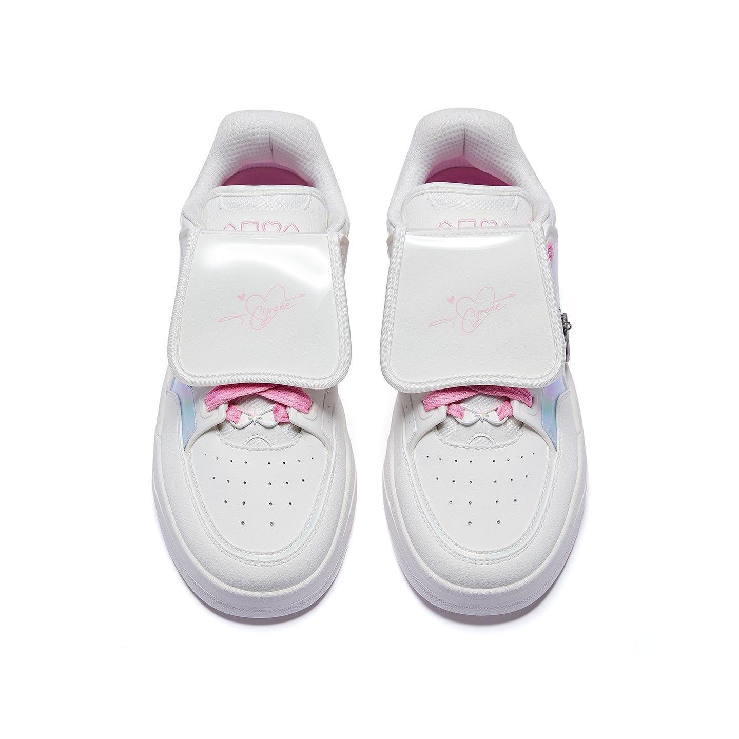 HonkaiStarRail x ANTA Skateboard Shoes 'White Pink'