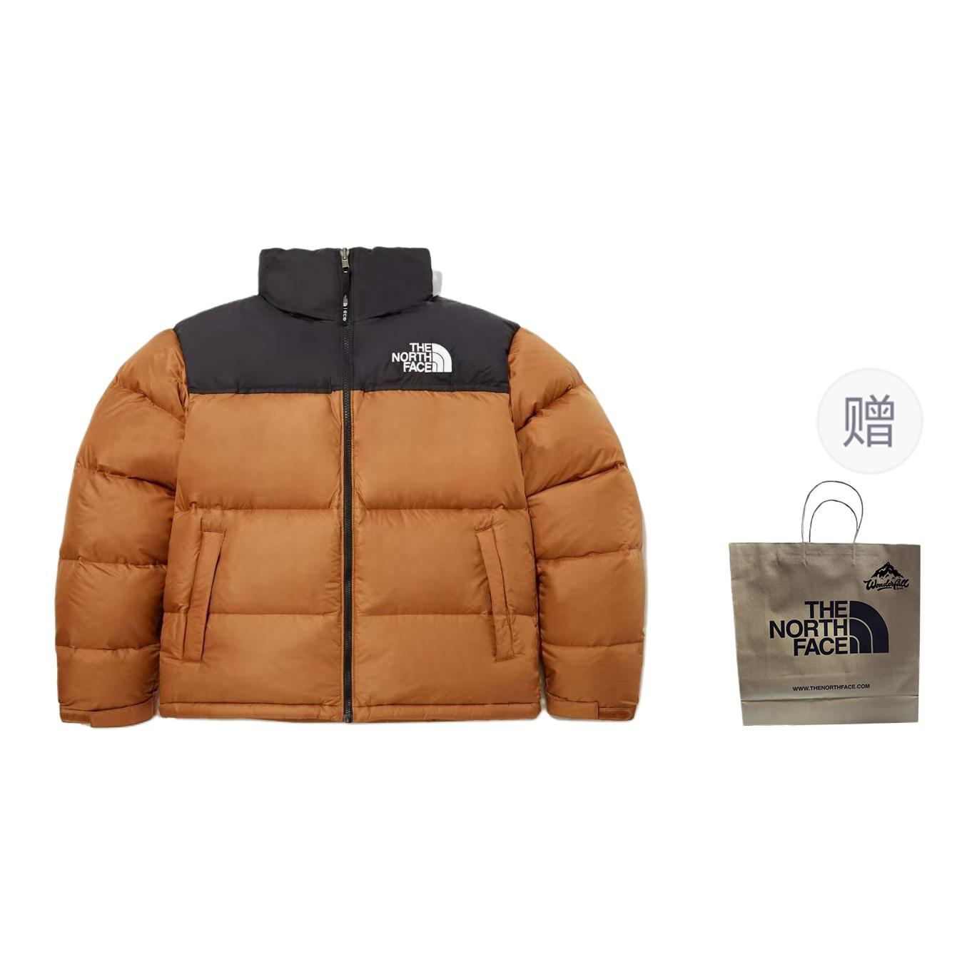 THE NORTH FACE 1996 Collection Down Jacket Winter Unisex Hermes Orange