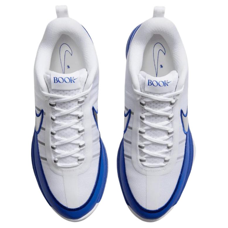 Nike Book 2 'White Royal Blue Metallic Silver'