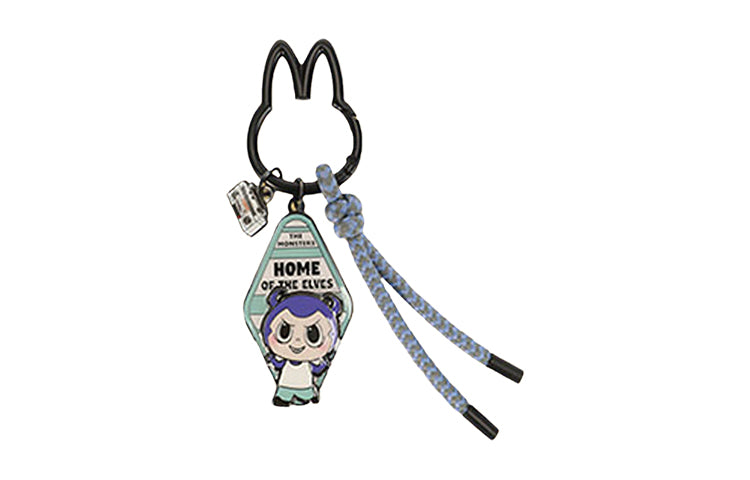 POP MART LABUBU Elf Home Collection Keychain Pendant Mystery Boxes Single