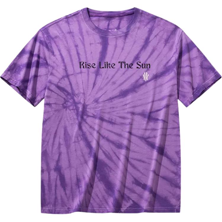 ANTA KAI T-Shirts 'Purple Cattail' (All Over Print) Crew Neck Moderate Straight Fit