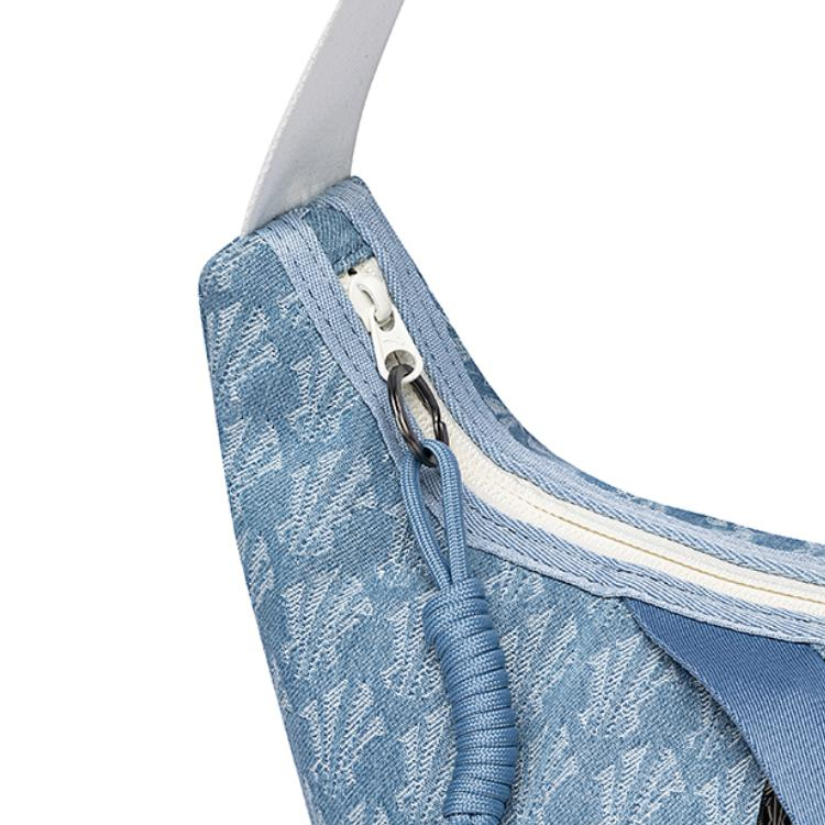 Anta Irving Series Fabric Crossbody BagBlue