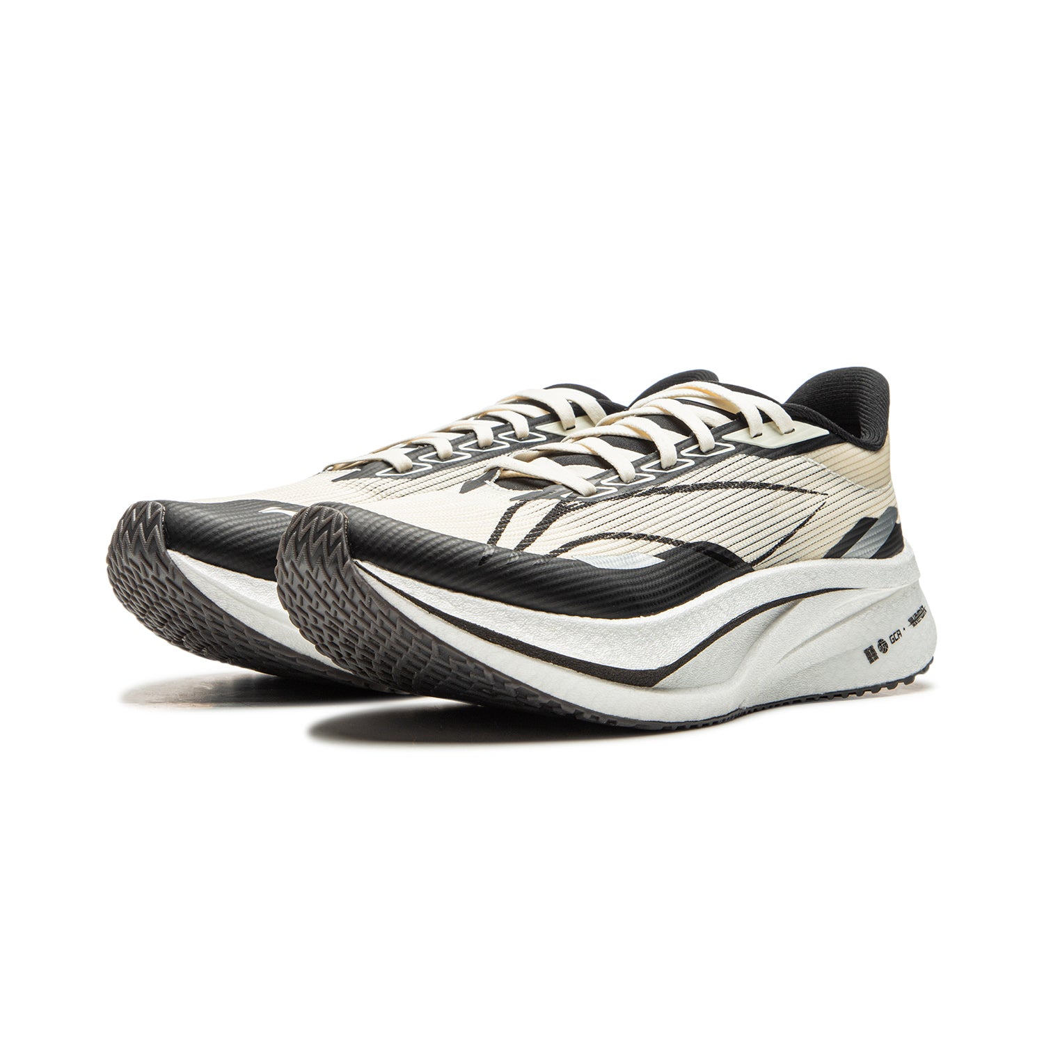 LINING Feidian 4 Challenger Running Shoes Women's 'Beige Black' - Kicksown store