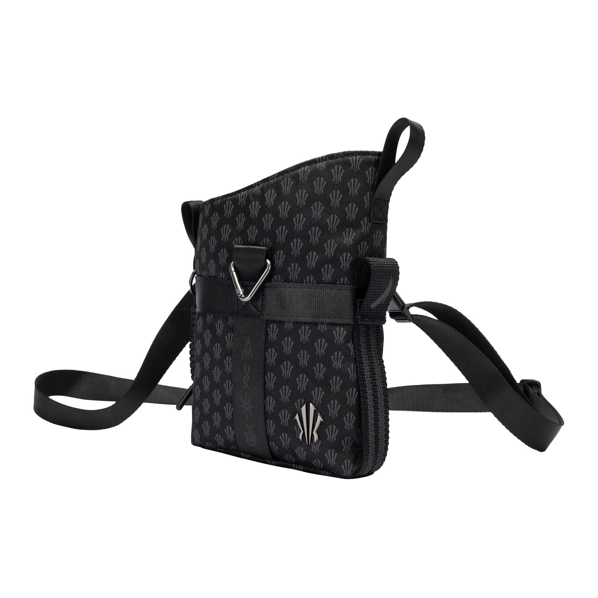 Anta Kai Fabric Crossbody Bag, Black