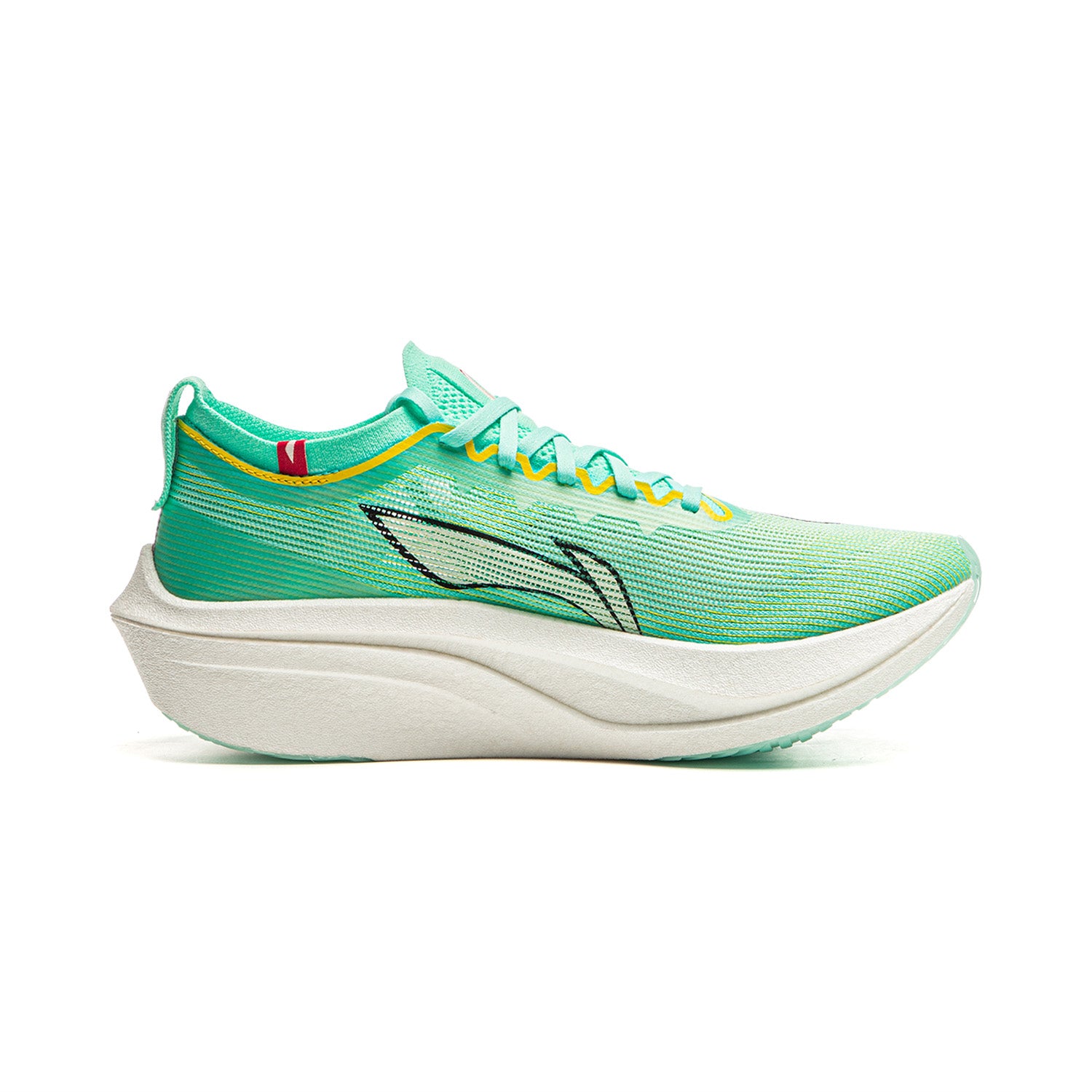 LiNing Feidian 4 Elite Running Shoes 'Cyan Yellow' - Kicksown store