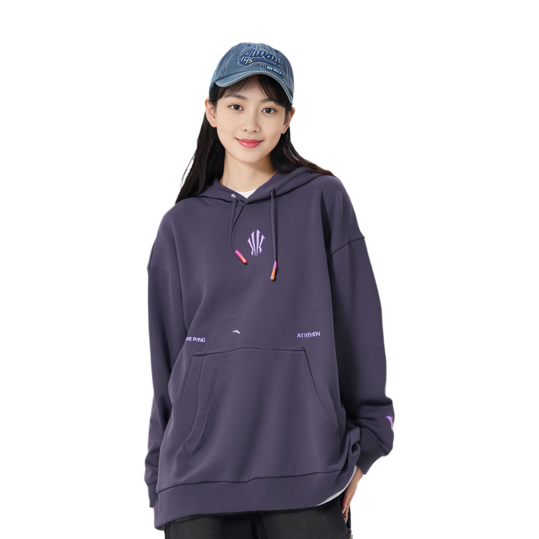 Anta Kai Sweatshirt 'Mid Plum Purple'