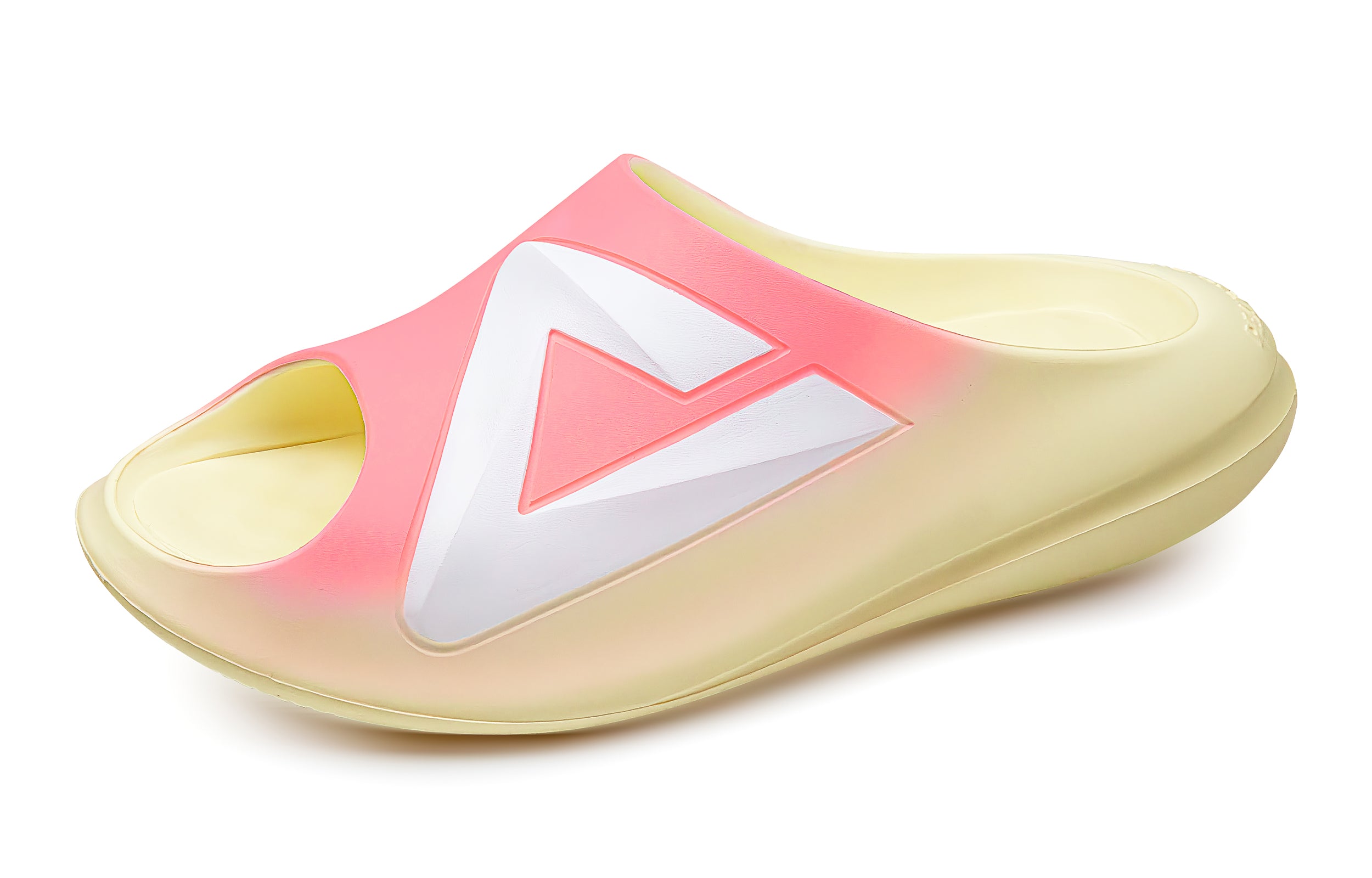 PEAK Taichi Little Chubby Slippers 'Pink Yellow'