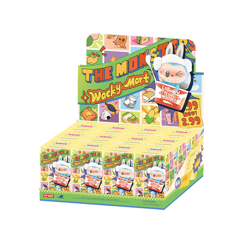 POP MART THE MONSTERS Convenience Store Collection Figure Mystery Boxes Single Mystery Box/Full Box 12 Pcs - Kicksown store