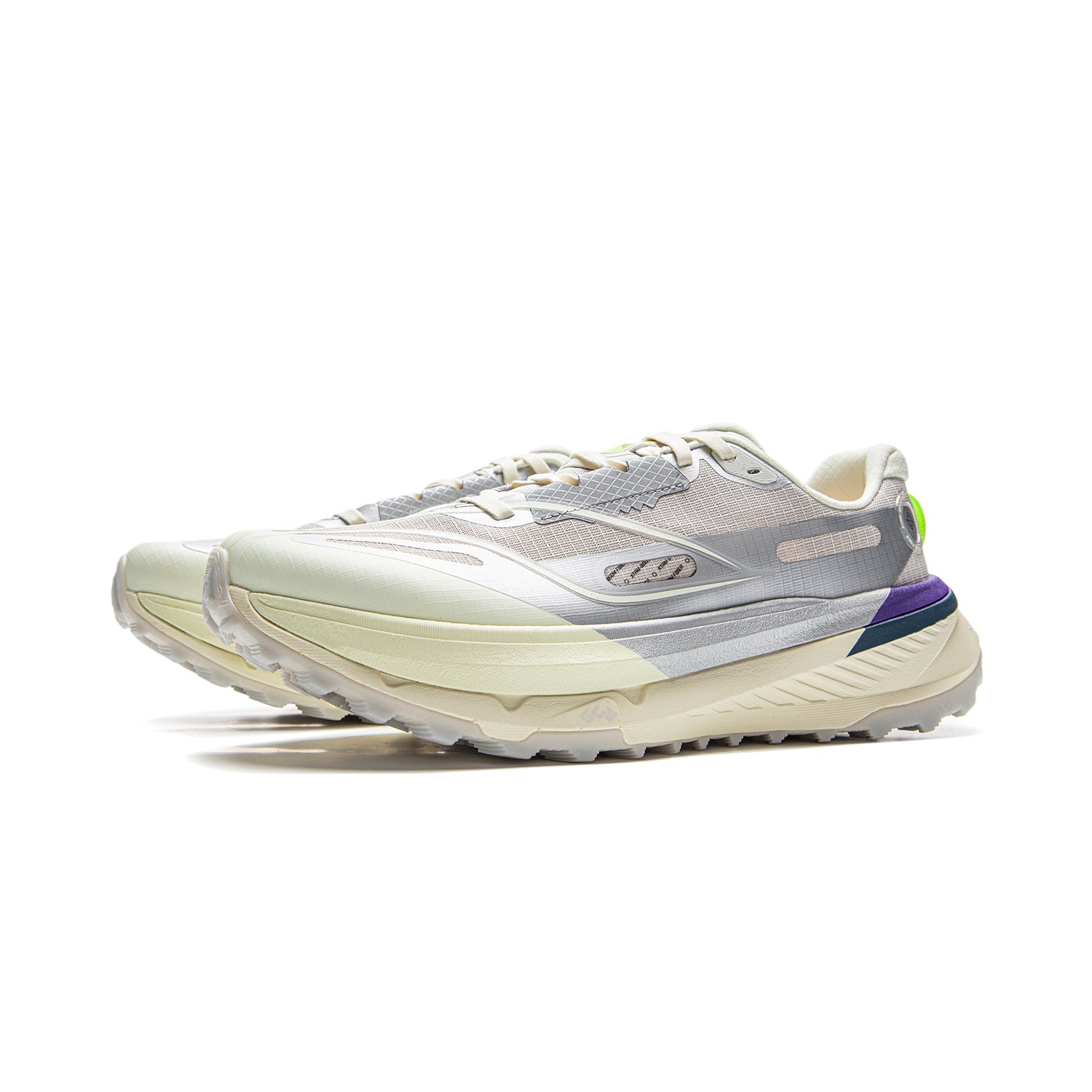 LiNing Di Lu Running Shoes 'Silver Gray'