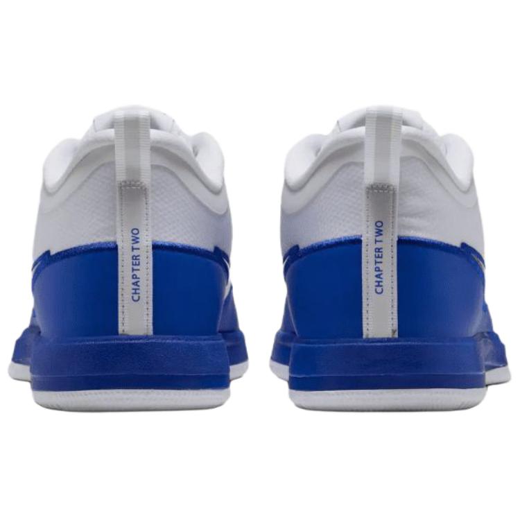 Nike Book 2 'White Royal Blue Metallic Silver'