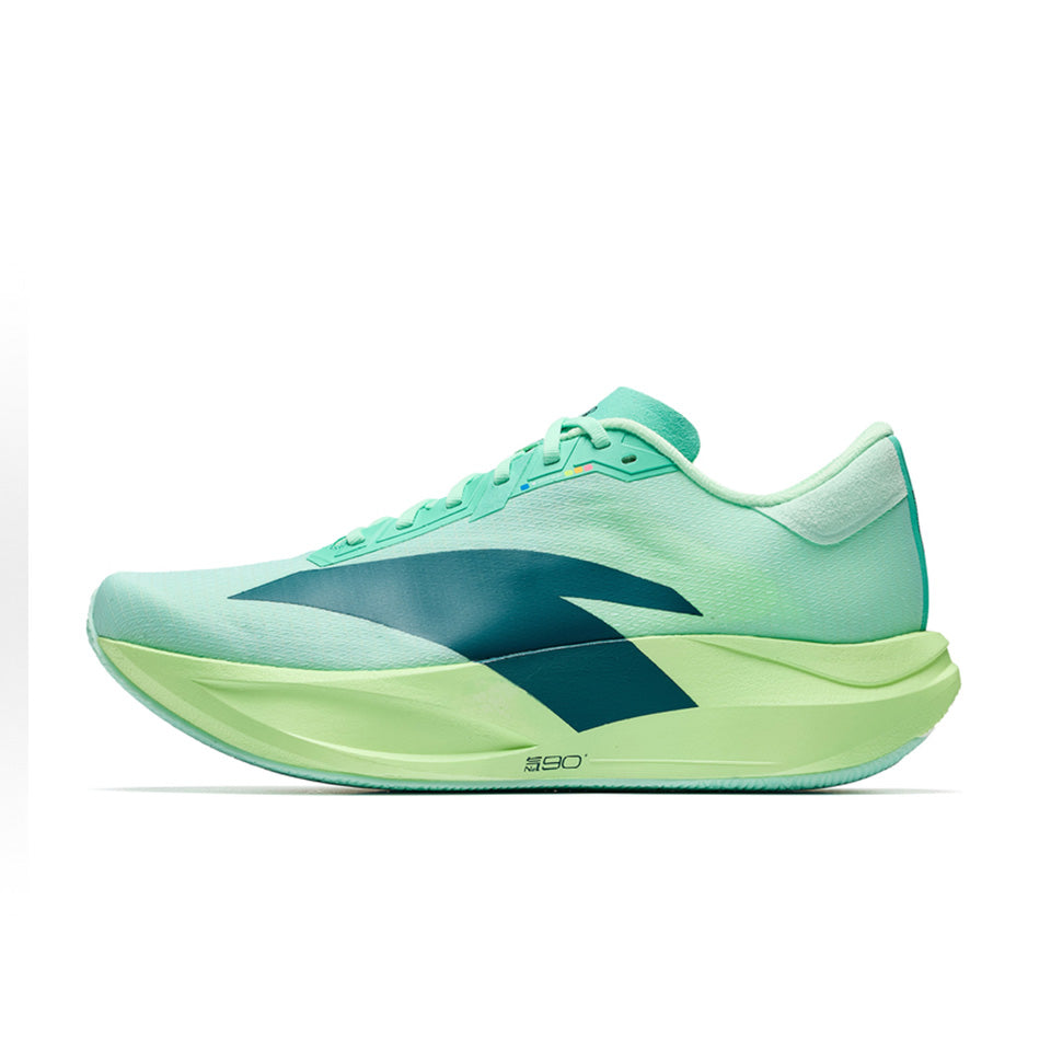 ANTA Zone 2 Heart Rate 90 'Fluorescent Light Cyan Green' | Running Shoes