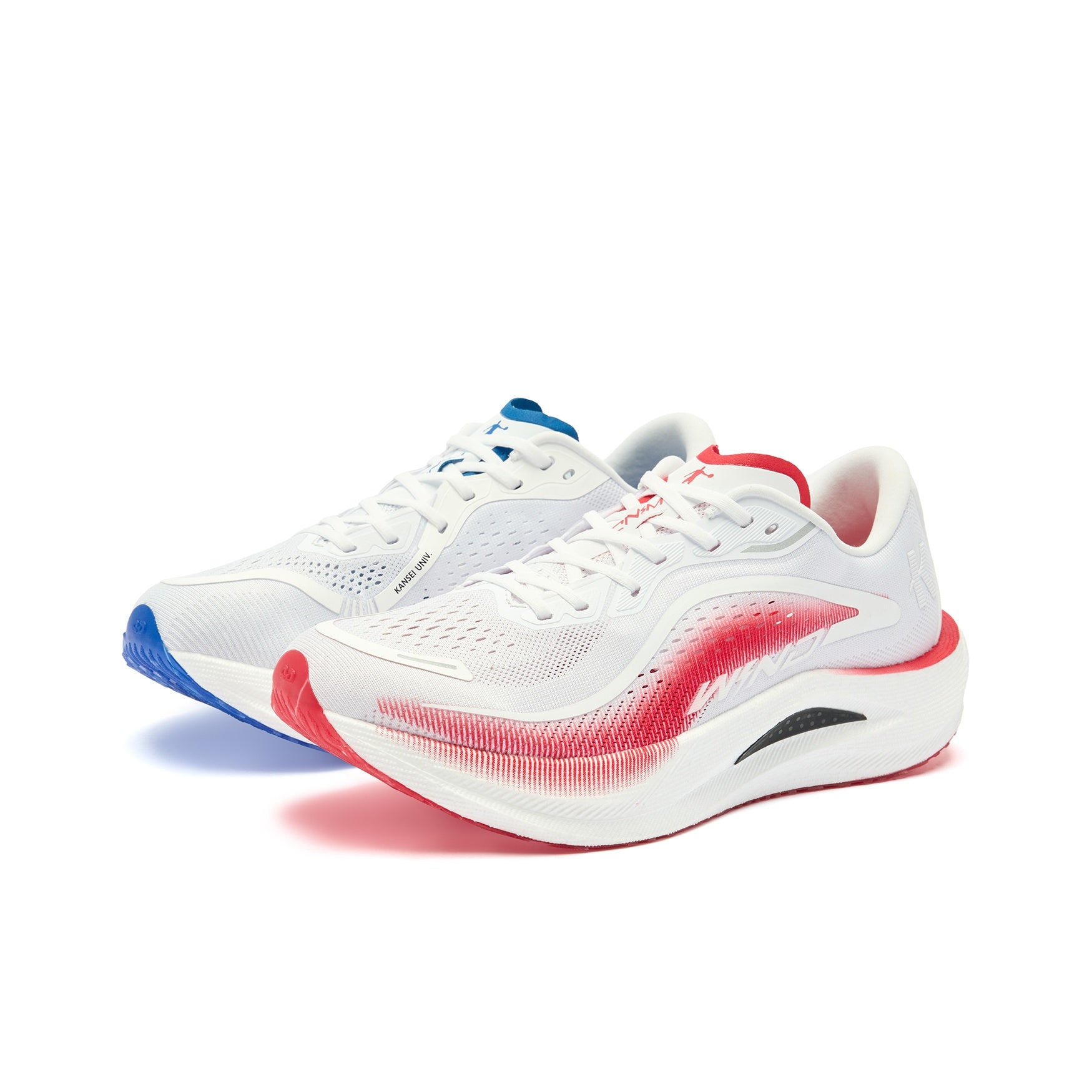 QIAODAN Wind-Running 2.0 Running Shoes 'Red Lightning Blue'