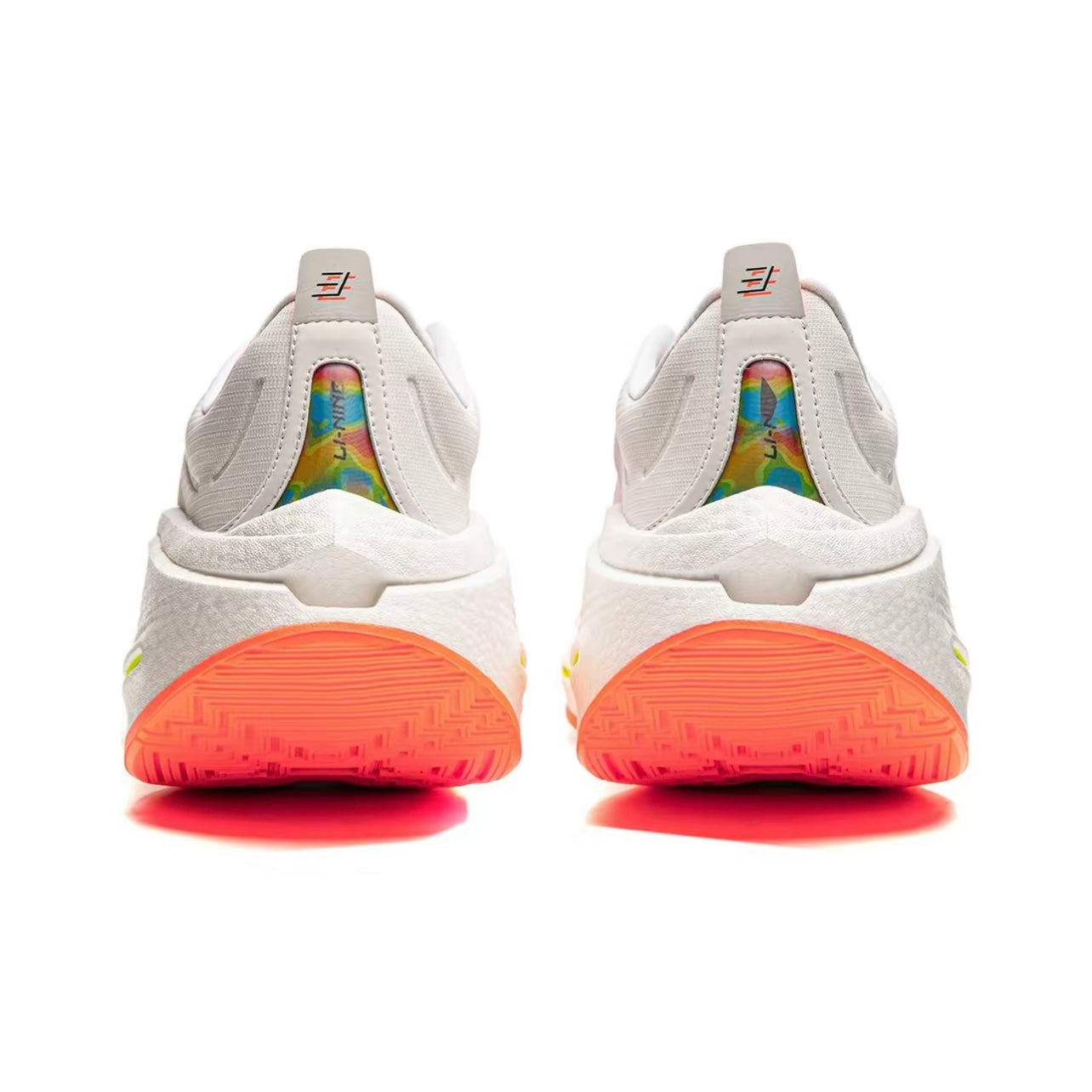 LiNing Shadow 3 Essential ‘White Orange’ - Kicksown store