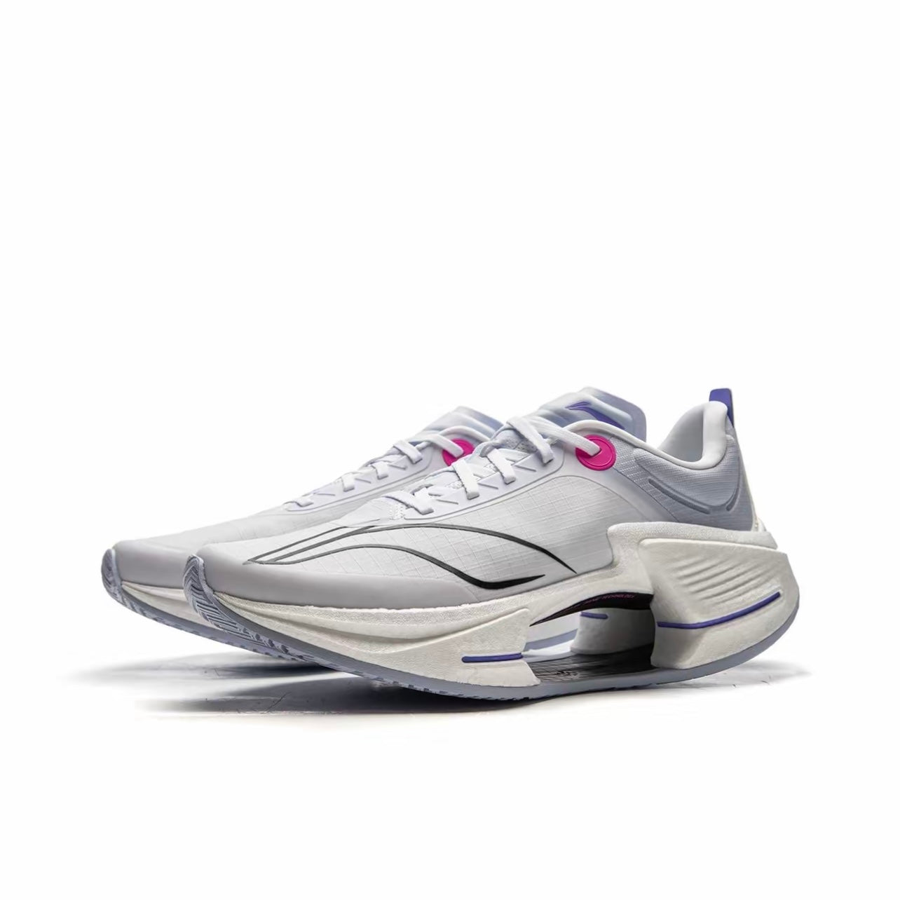 LiNing Shadow 3 Essential ‘White Purple’ - Kicksown store