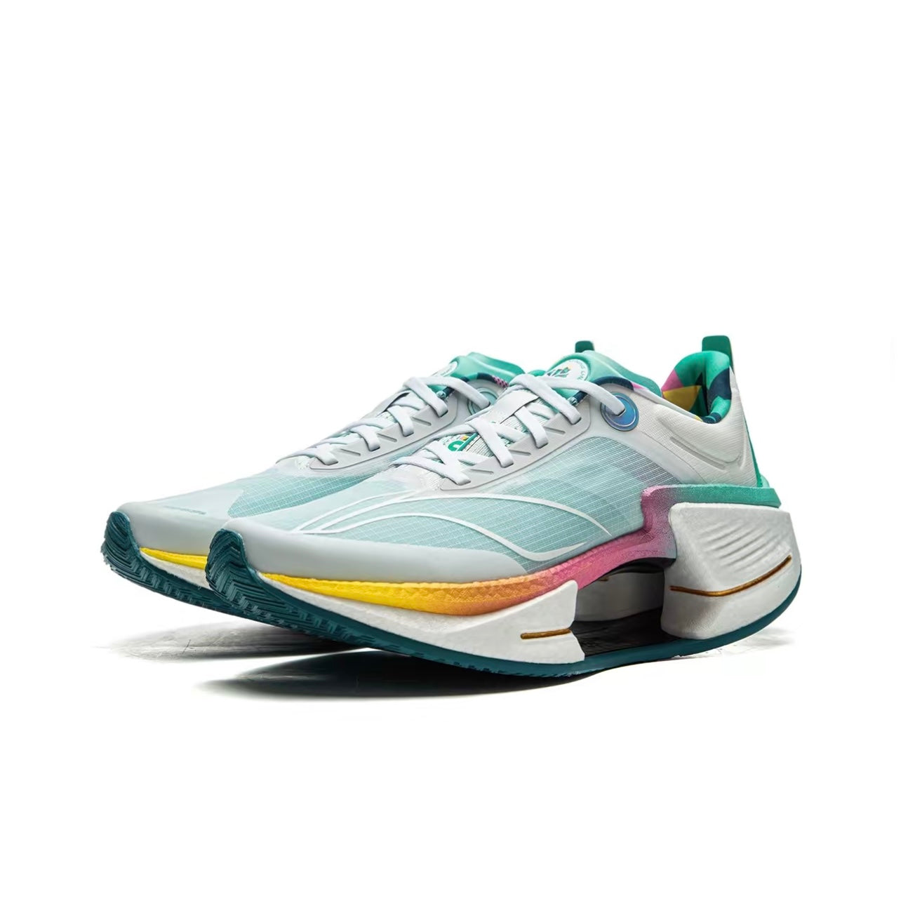 LiNing Shadow 3 Essential ‘White Green’「Women」 - Kicksown store