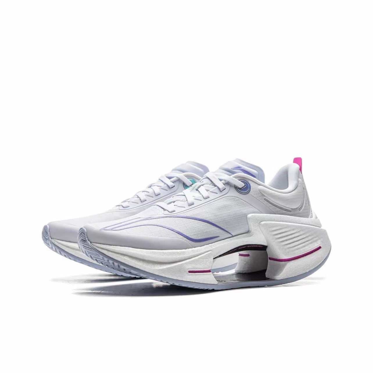 LiNing Shadow 3 Essential ‘White Purple’「Women」 - Kicksown store